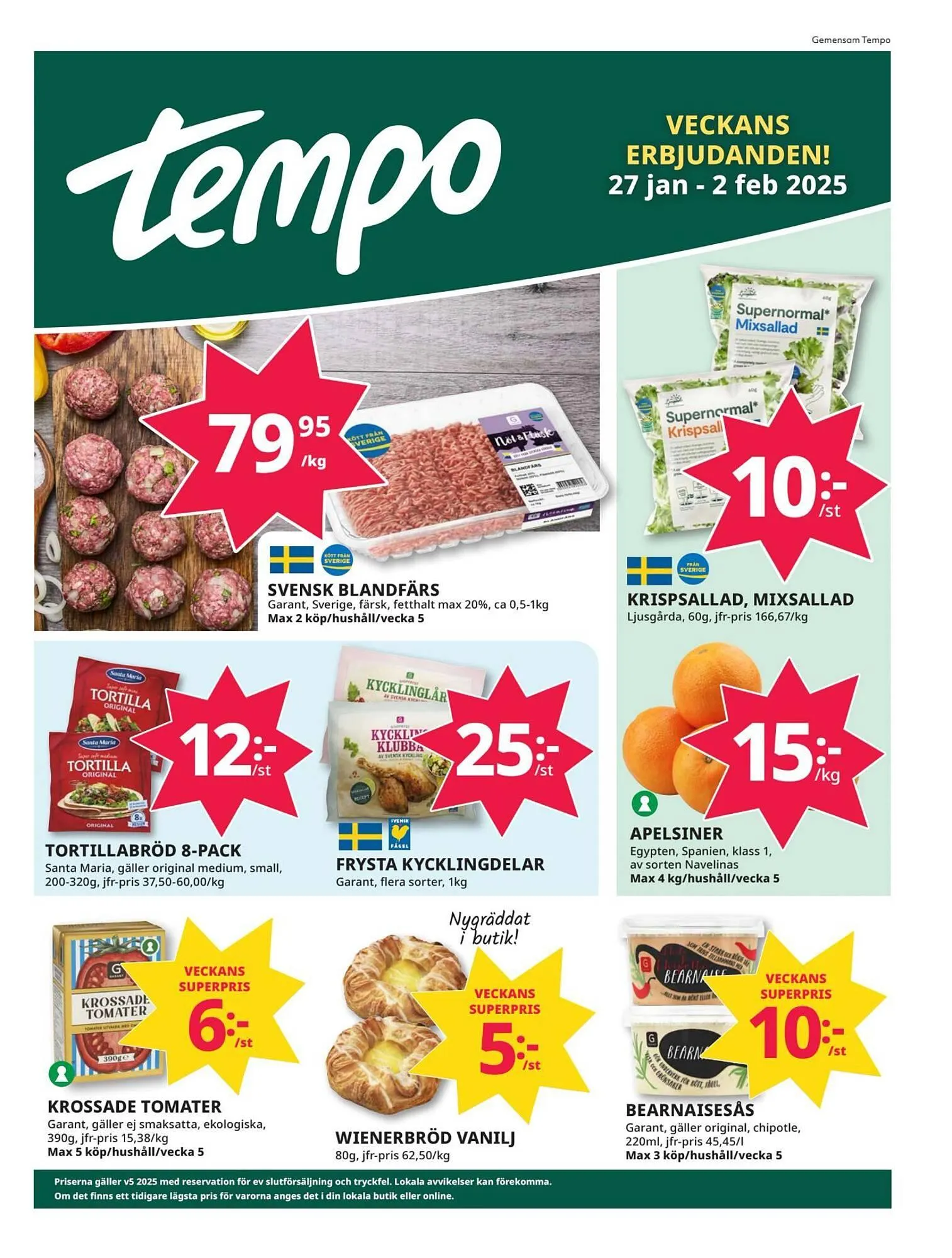 Tempo reklamblad - 1