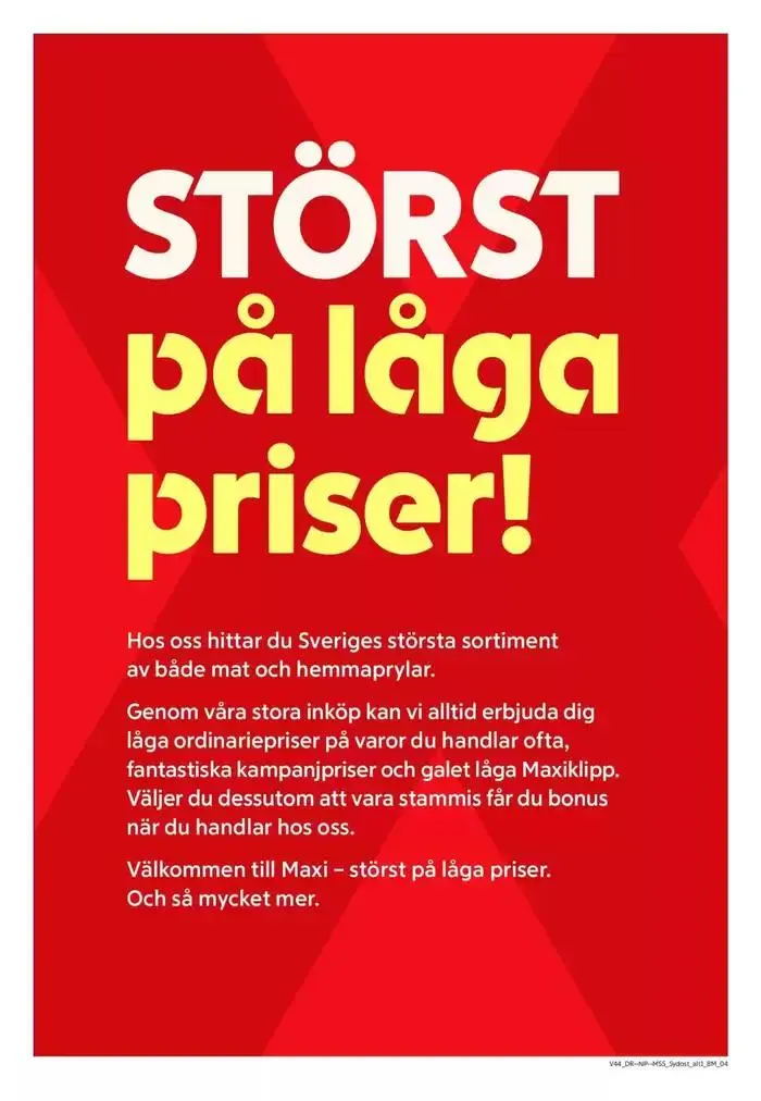 Exklusiva deals för våra kunder från 26 oktober till 9 november 2024 - Reklamblad sidor 13