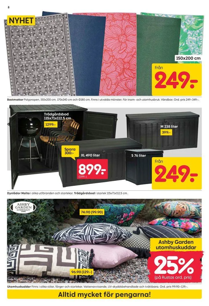 Rusta reklambad från 13 maj till 27 maj 2024 - Reklamblad sidor 8