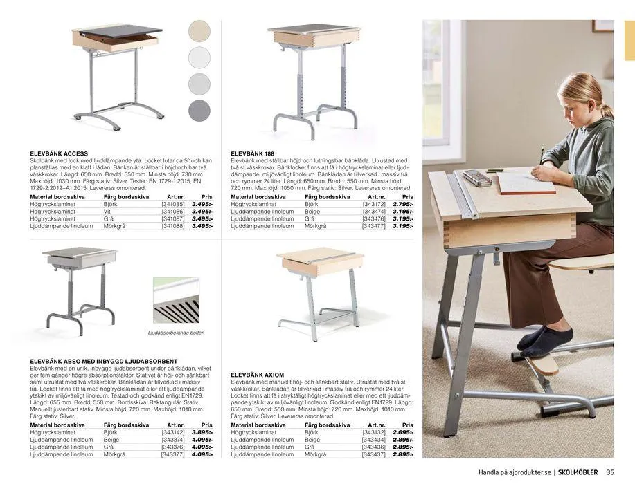 AJ Produkter! från 28 maj till 31 december 2024 - Reklamblad sidor 35