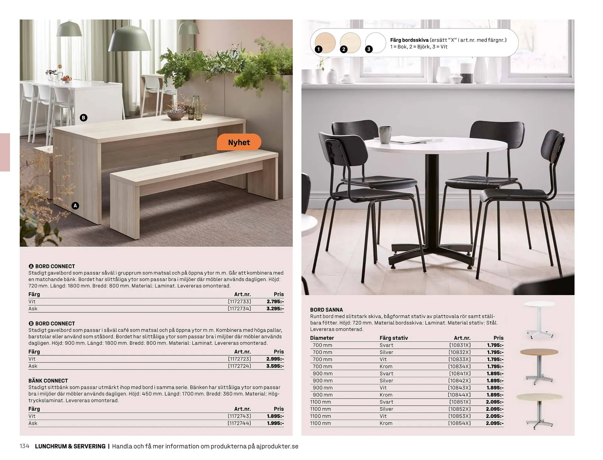 AJ Produkter reklamblad från 1 januari till 31 december 2025 - Reklamblad sidor 134