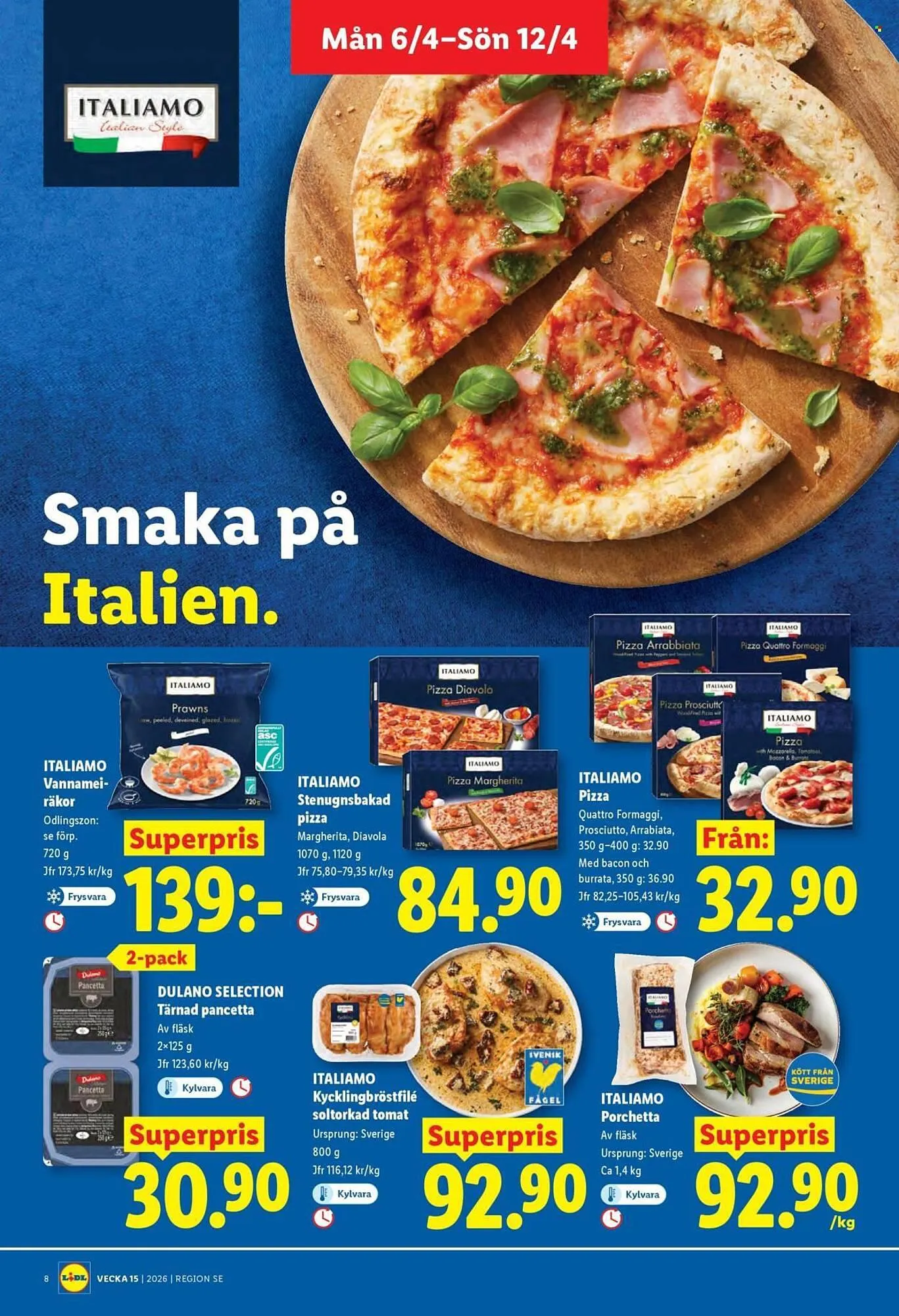 Lidl reklamblad från 6 april till 12 april 2026 - Reklamblad sidor 8