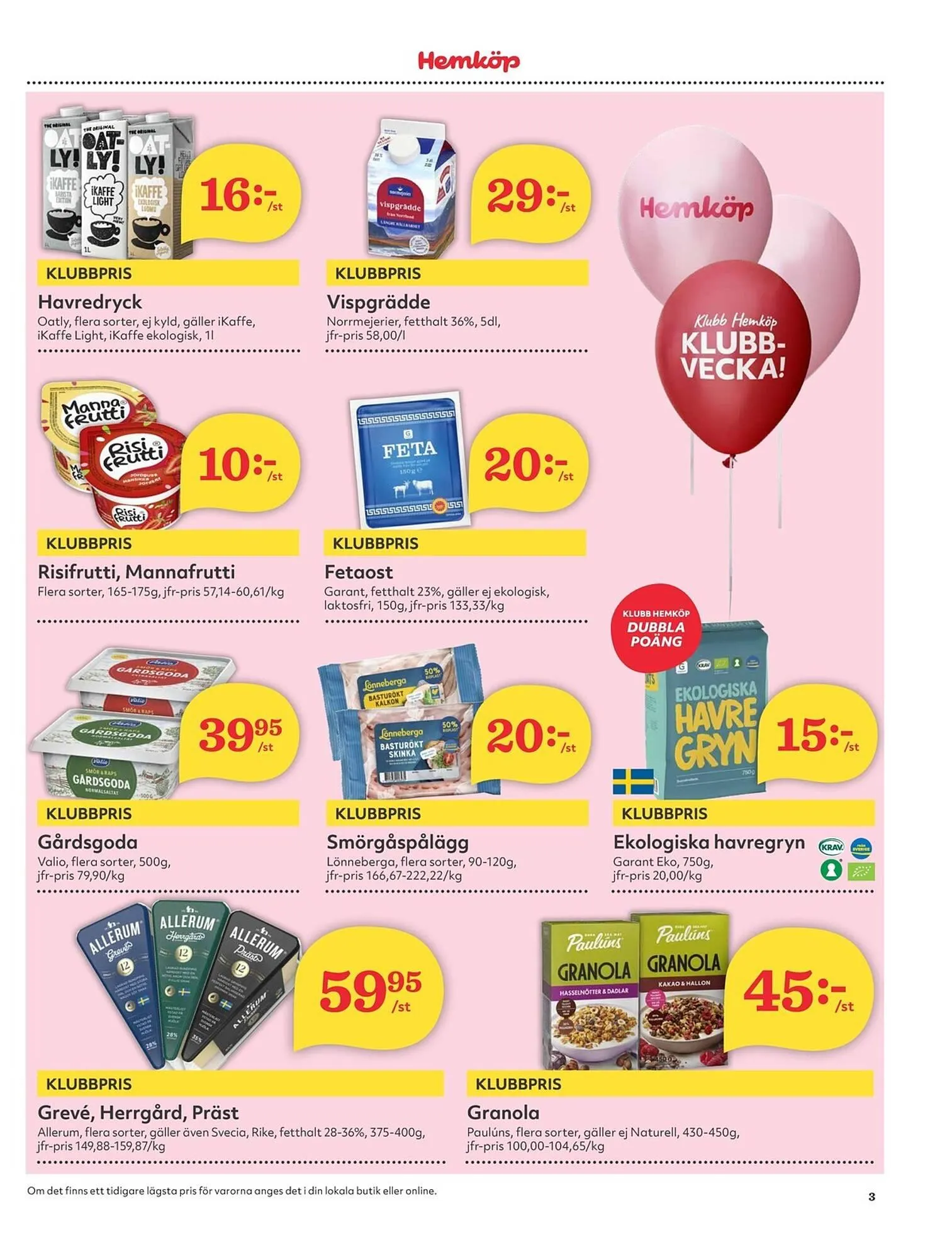 Hemköp reklamblad från 7 april till 14 april 2025 - Reklamblad sidor 3