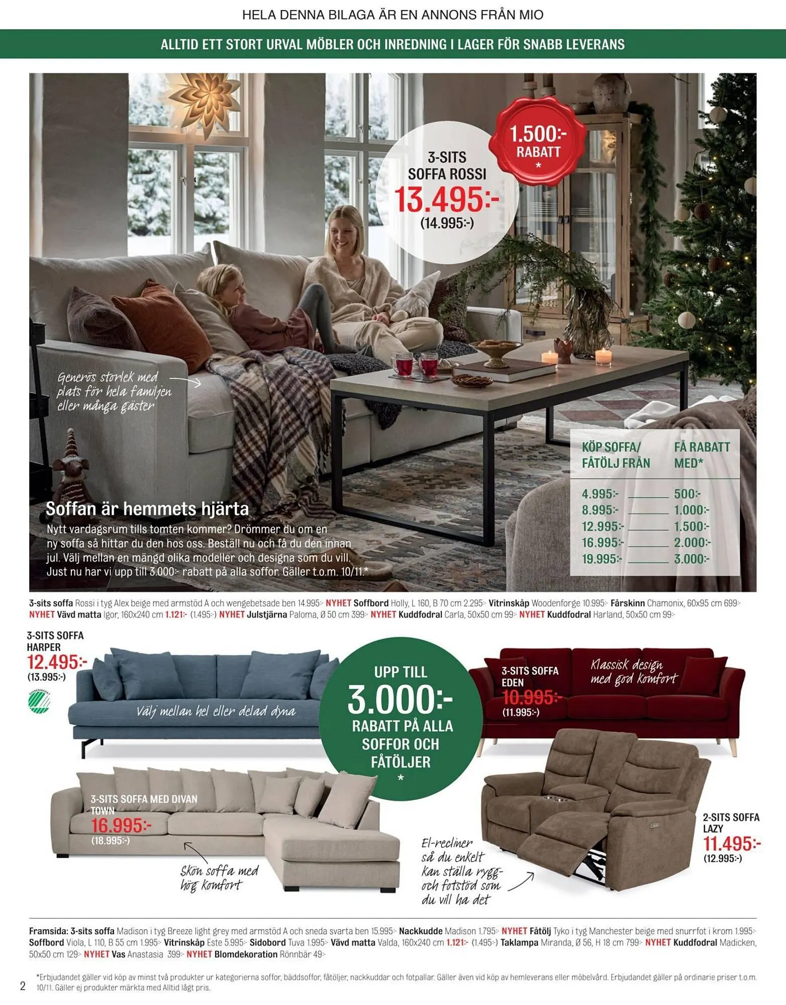 Mio reklamblad från 14 oktober till 10 november 2025 - Reklamblad sidor 2