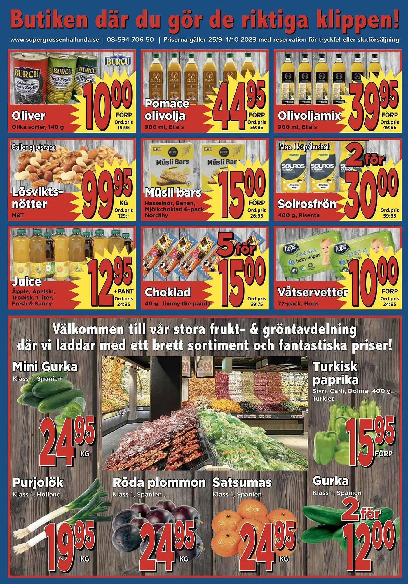 Supergrossen reklamblad från 24 september till 1 oktober 2023 - Reklamblad sidor 4