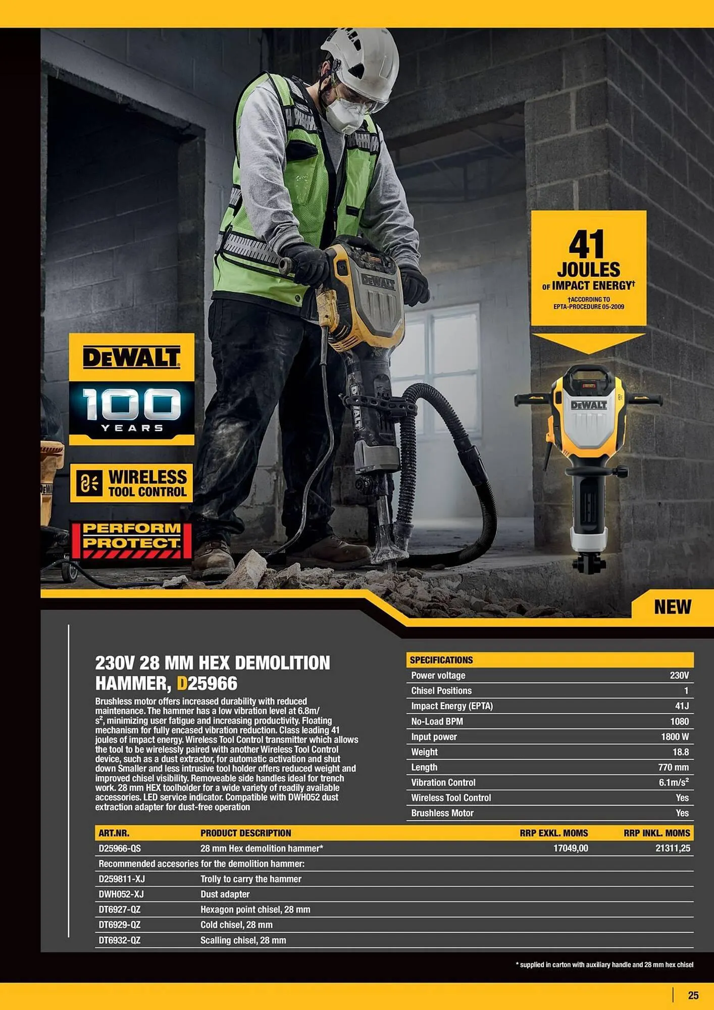 Dewalt reklamblad från 7 mars till 21 mars 2024 - Reklamblad sidor 25