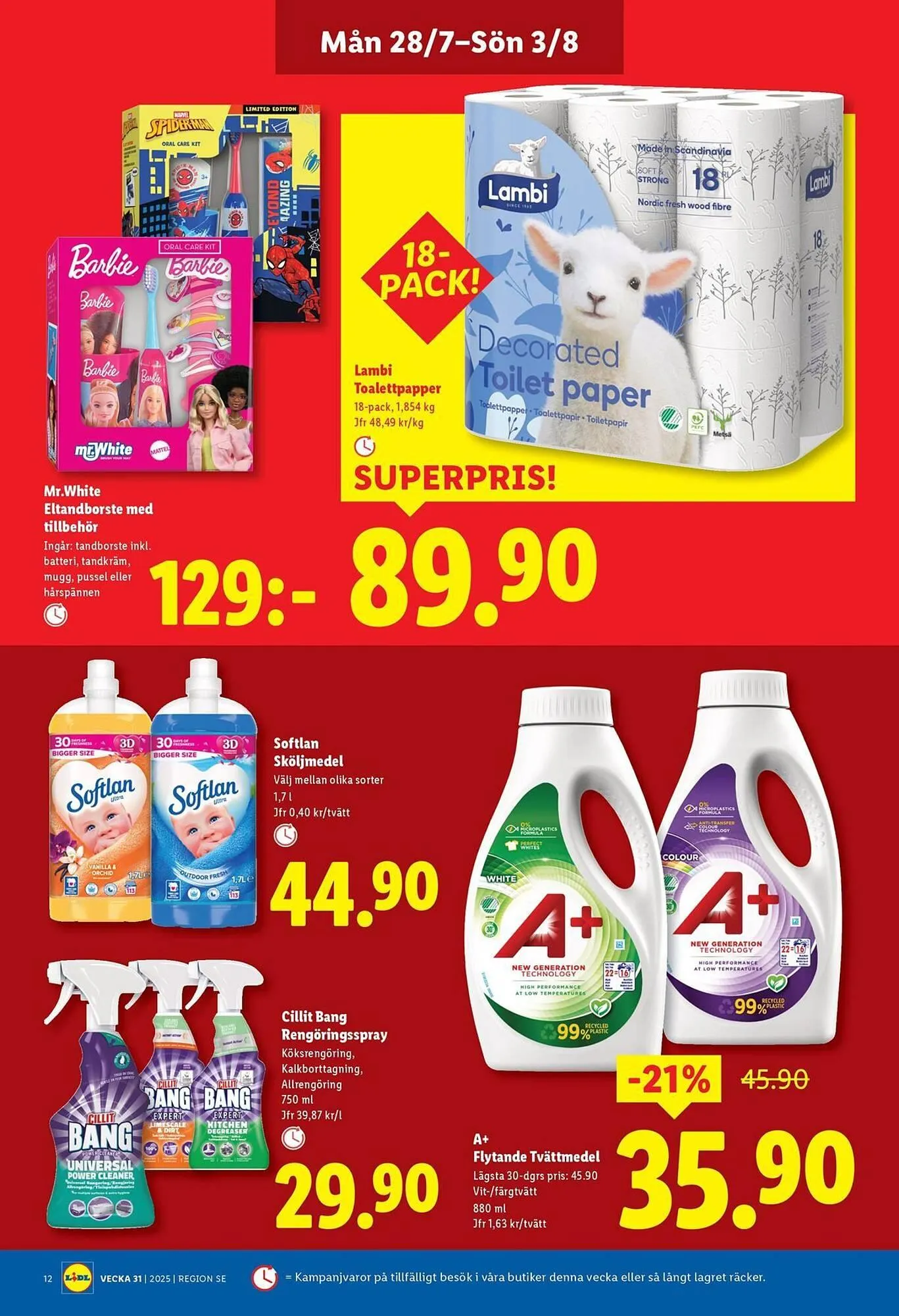 Lidl reklamblad från 28 juli till 3 augusti 2025 - Reklamblad sidor 14