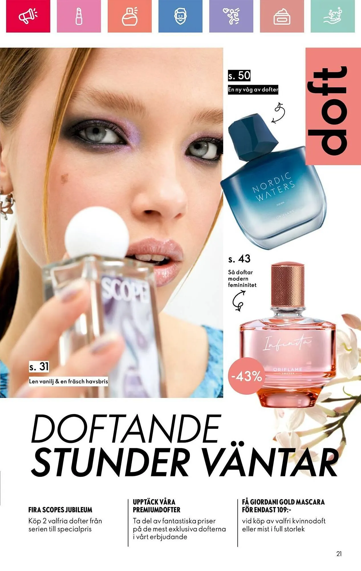 Oriflame reklamblad från 24 augusti till 13 september 2025 - Reklamblad sidor 21