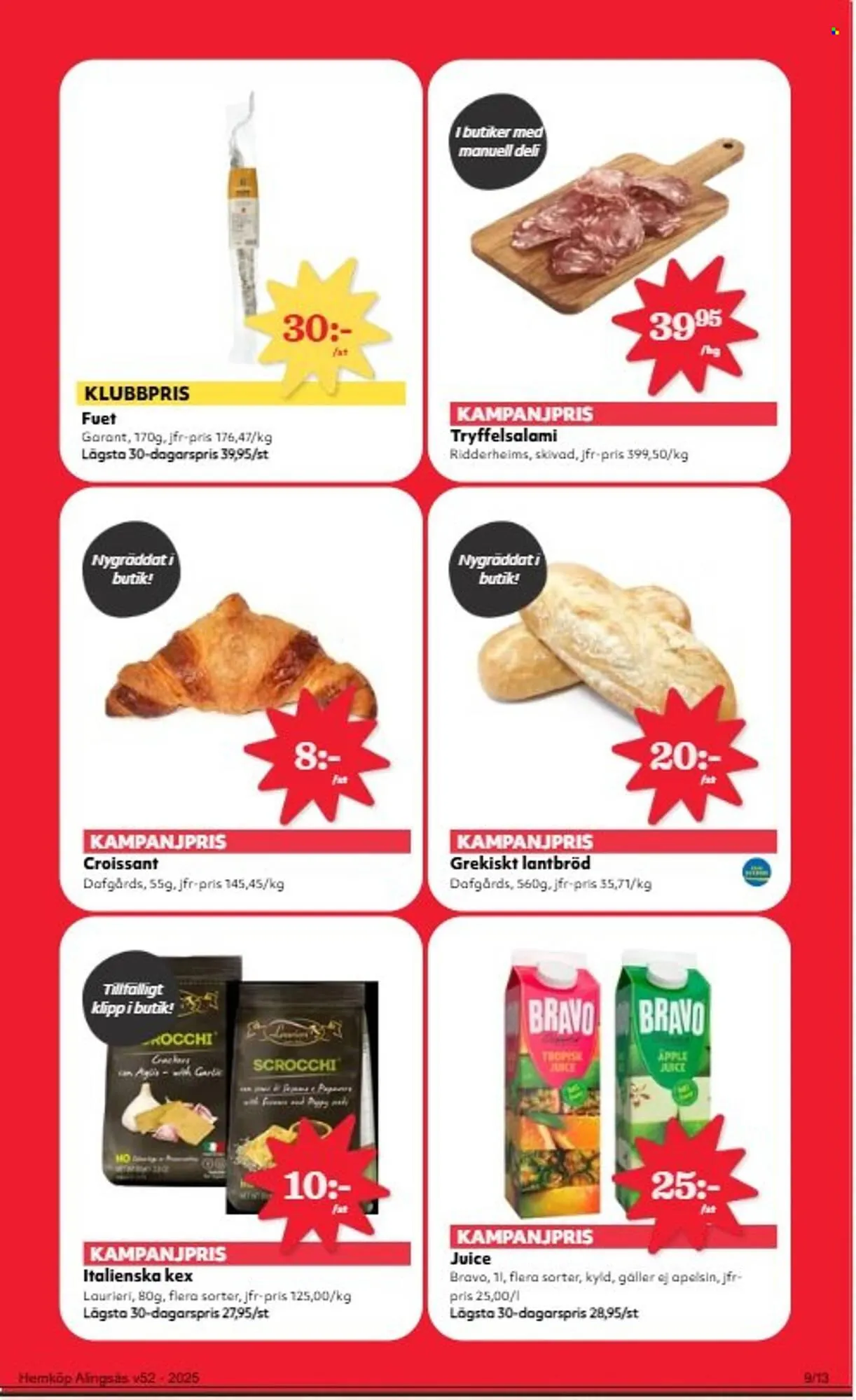 Hemköp reklamblad från 22 december till 28 december 2025 - Reklamblad sidor 9