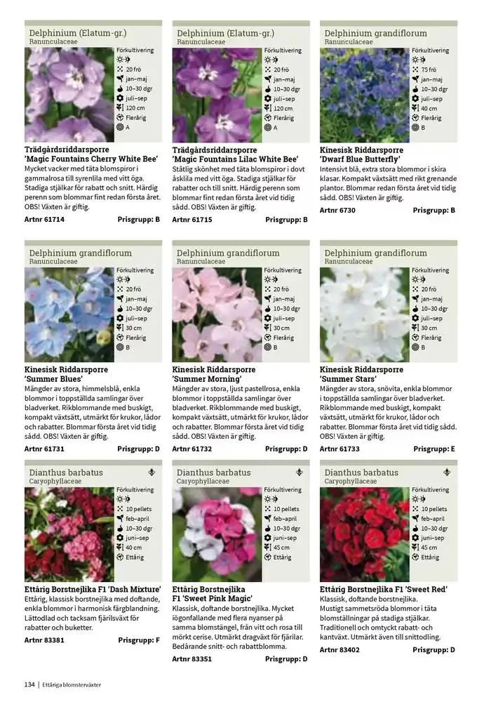 Frökatalog 2025! från 23 januari till 31 december 2025 - Reklamblad sidor 134