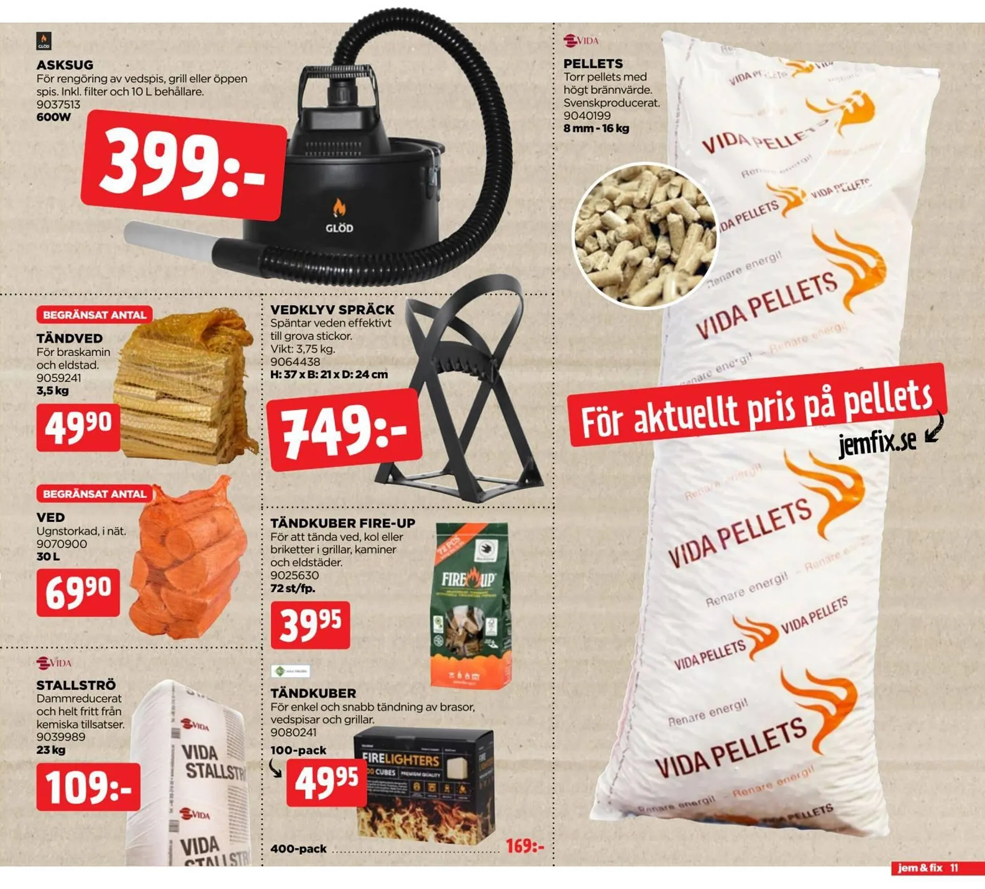 Jem&Fix reklamblad från 2 mars till 16 mars 2026 - Reklamblad sidor 11