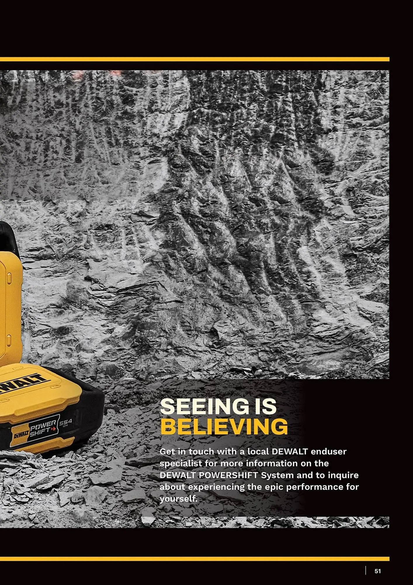 Dewalt reklamblad från 21 mars till 31 maj 2025 - Reklamblad sidor 51