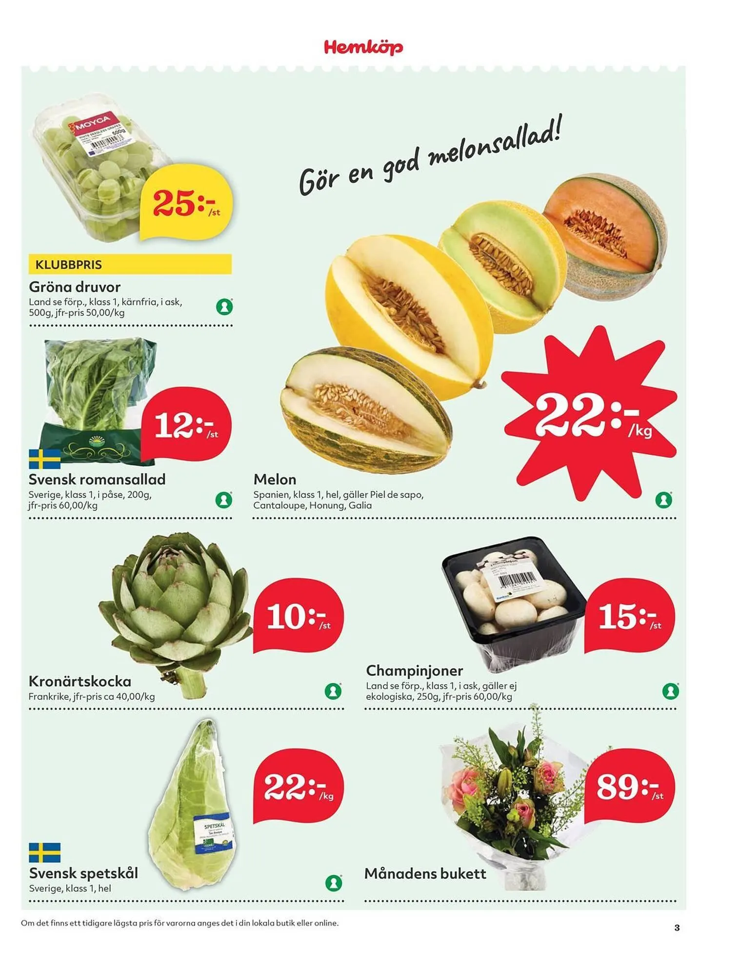Hemköp reklamblad från 23 juli till 29 juli 2025 - Reklamblad sidor 3