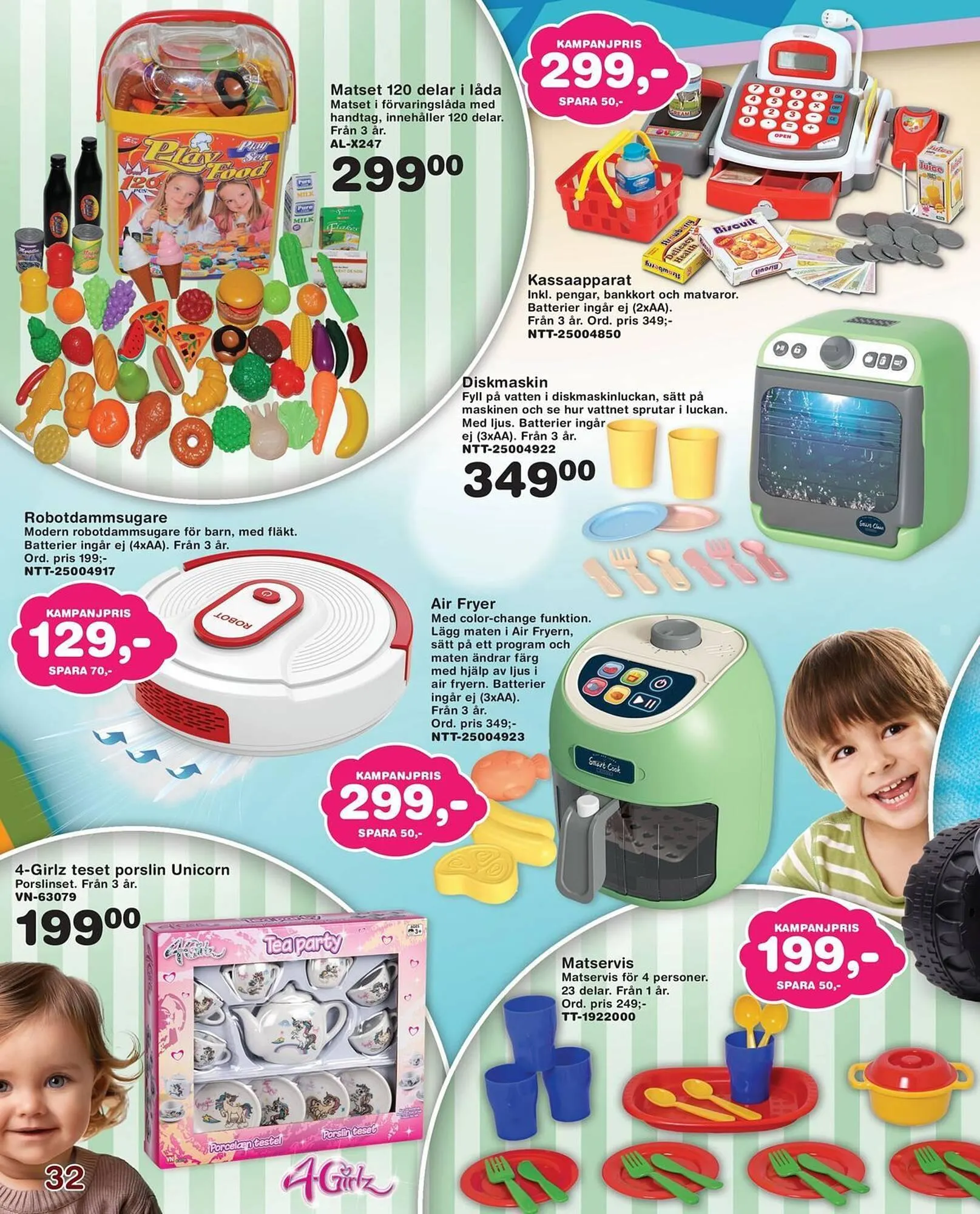 Lekextra reklamblad från 5 april till 18 april 2025 - Reklamblad sidor 32