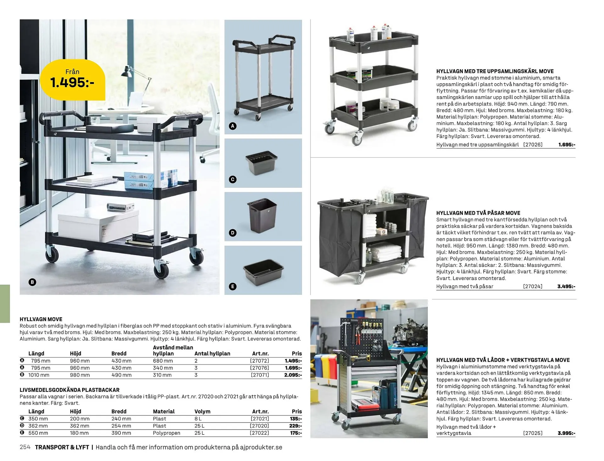 AJ Produkter reklamblad från 1 januari till 31 december 2025 - Reklamblad sidor 254