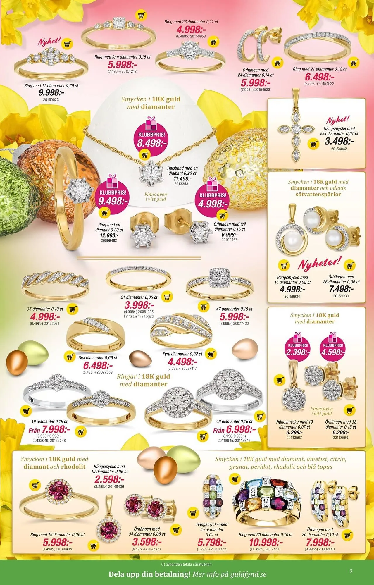 Guldfynd reklamblad från 6 mars till 21 april 2025 - Reklamblad sidor 3
