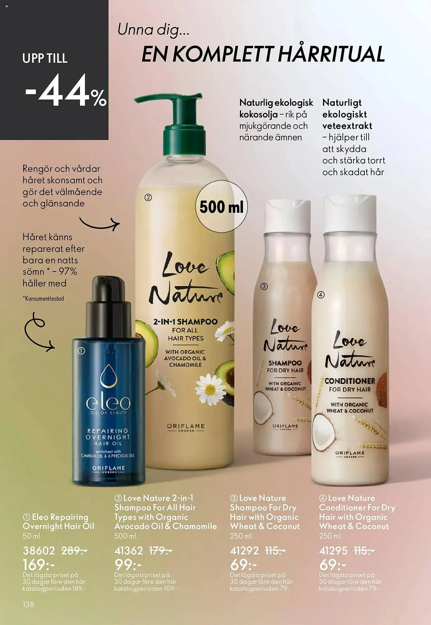Oriflame reklamblad från 22 april till 12 maj 2026 - Reklamblad sidor 138