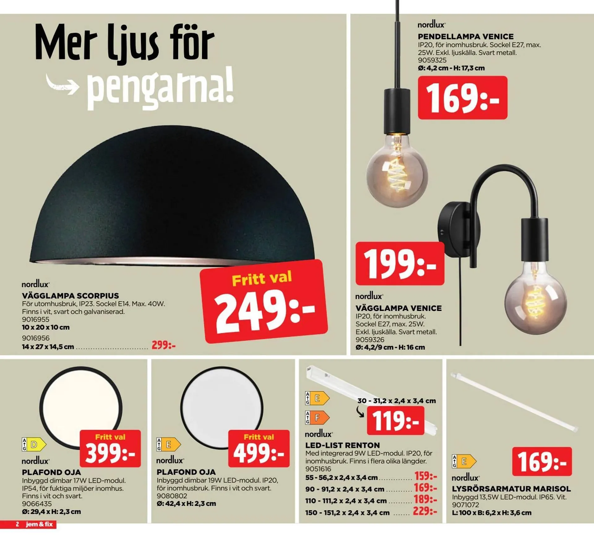 Jem&Fix reklamblad från 20 oktober till 2 november 2025 - Reklamblad sidor 2