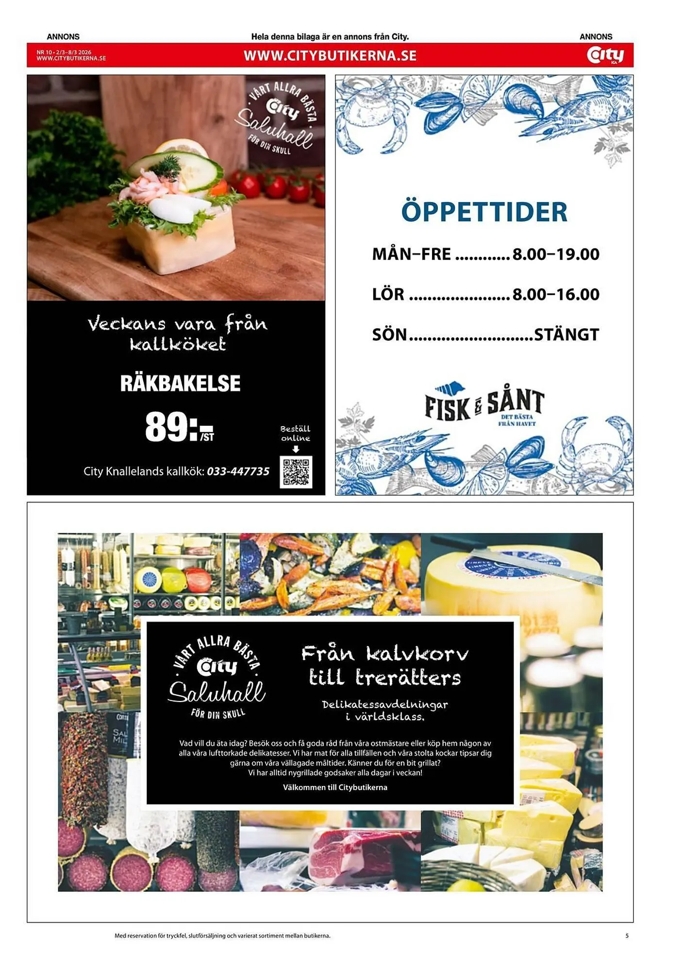 ICA Kvantum reklamblad från 2 mars till 8 mars 2026 - Reklamblad sidor 5