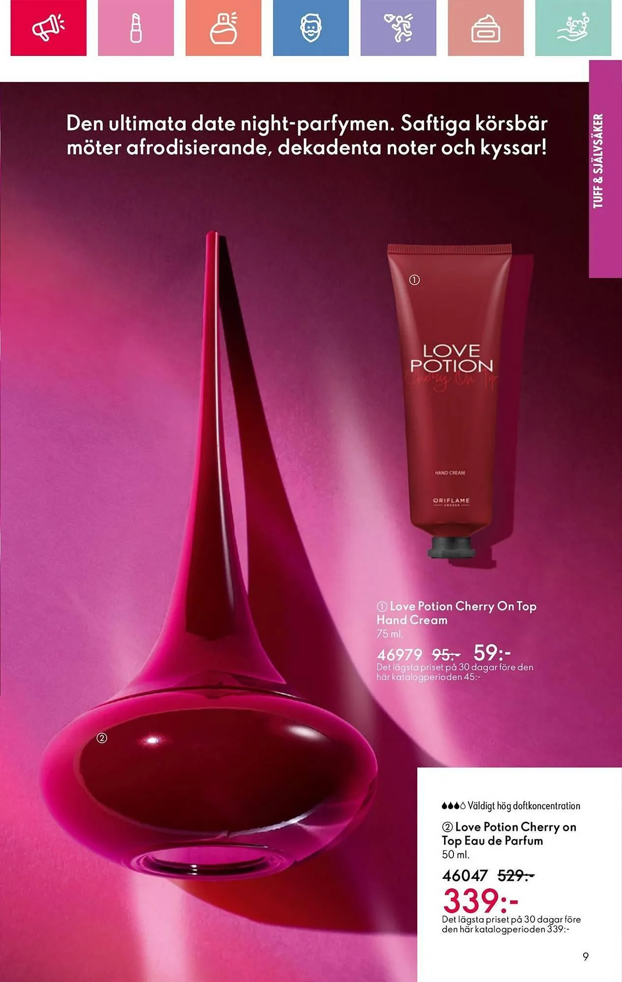 Oriflame reklamblad från 12 maj till 31 maj 2025 - Reklamblad sidor 9