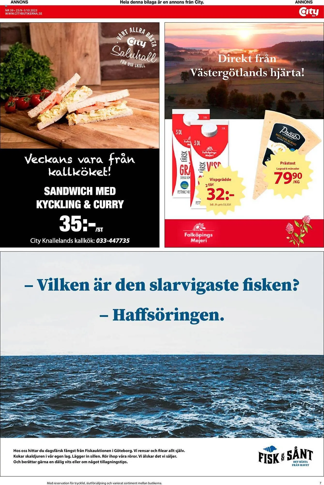 ICA Kvantum reklamblad från 25 september till 1 oktober 2023 - Reklamblad sidor 7