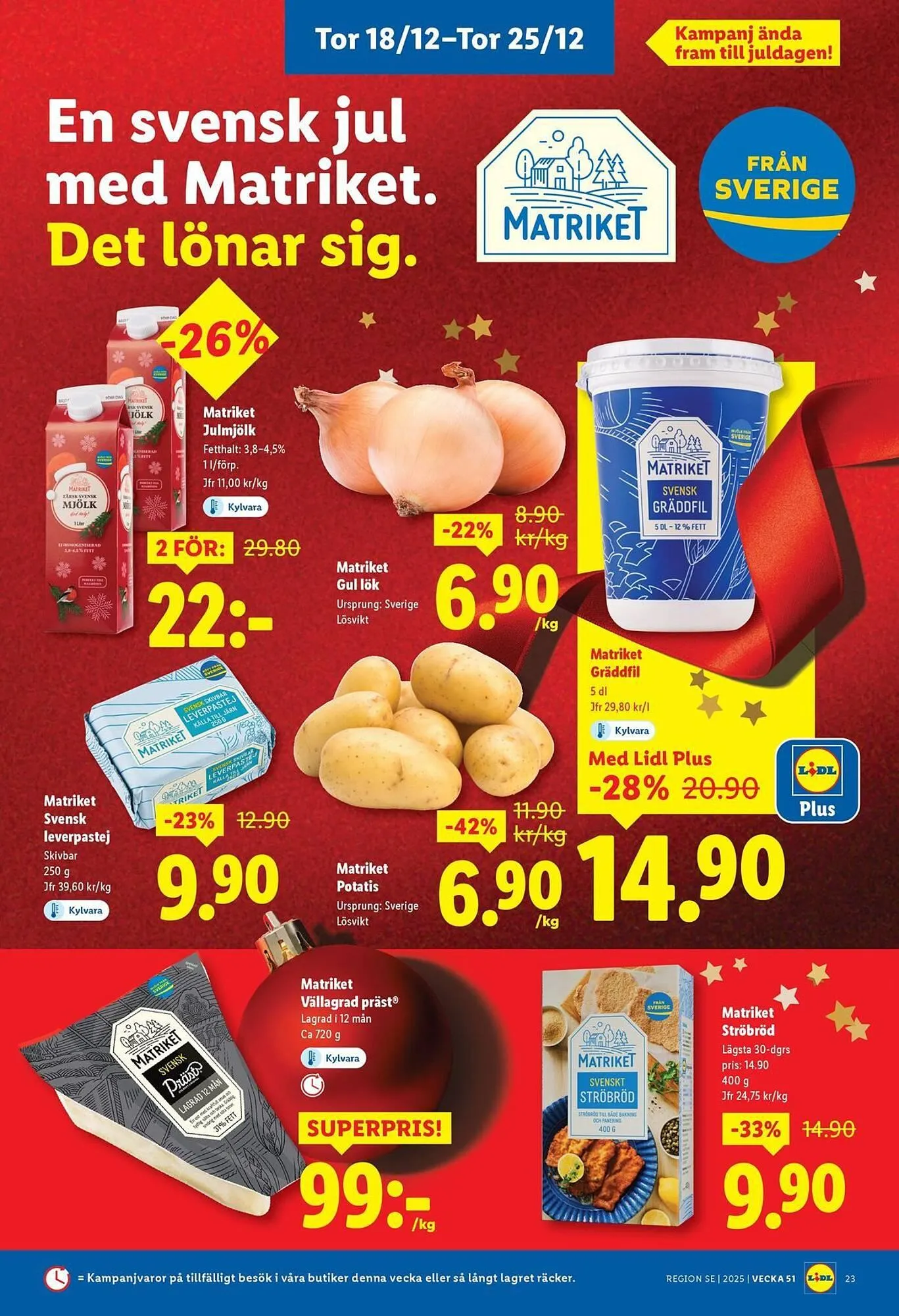 Lidl reklamblad från 15 december till 21 december 2025 - Reklamblad sidor 25