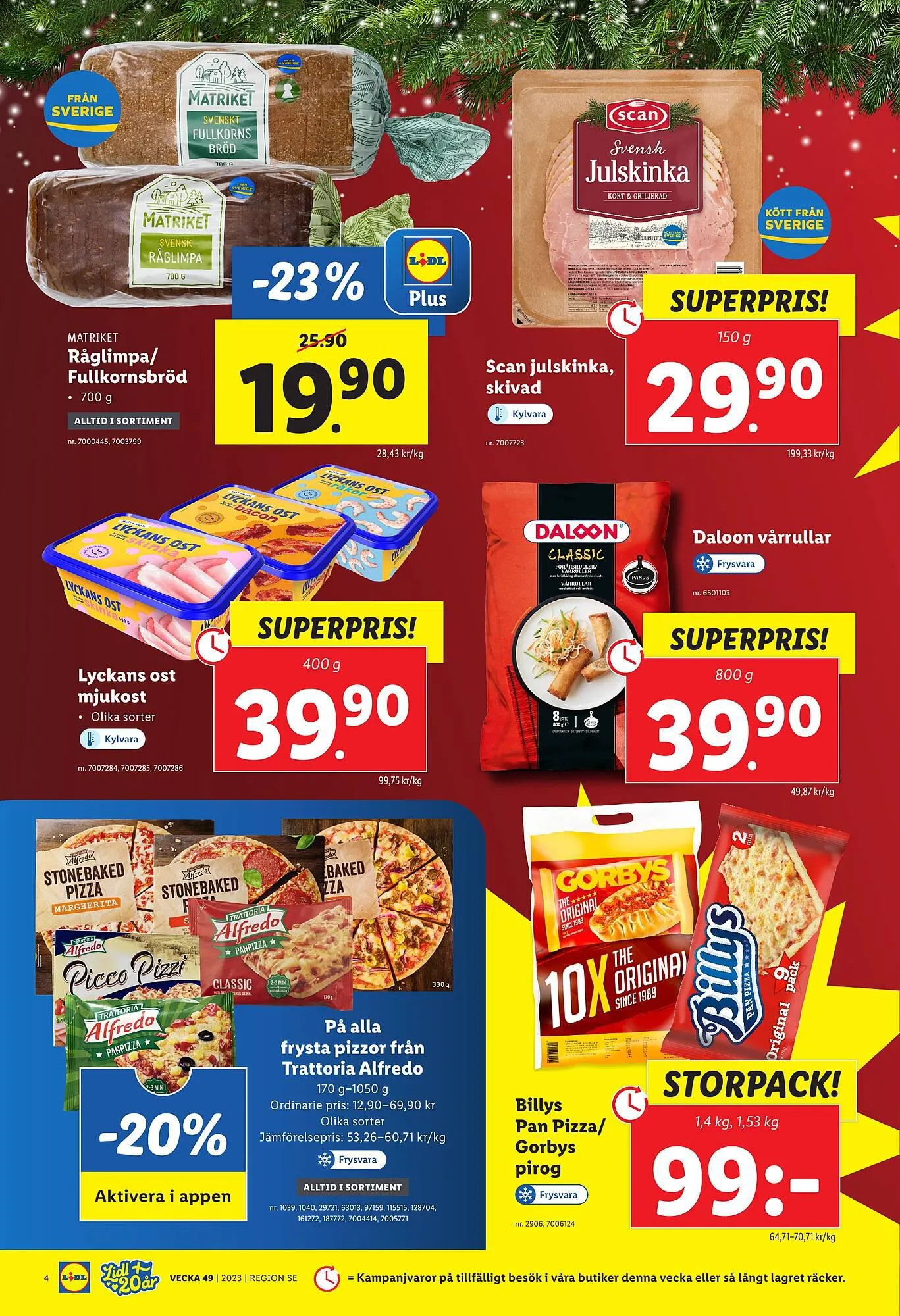 Lidl reklamblad från 4 december till 10 december 2023 - Reklamblad sidor 4