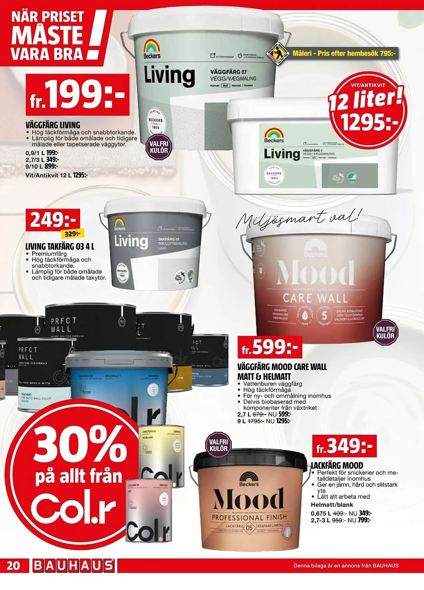 Bauhaus reklamblad från 3 mars till 16 mars 2025 - Reklamblad sidor 20