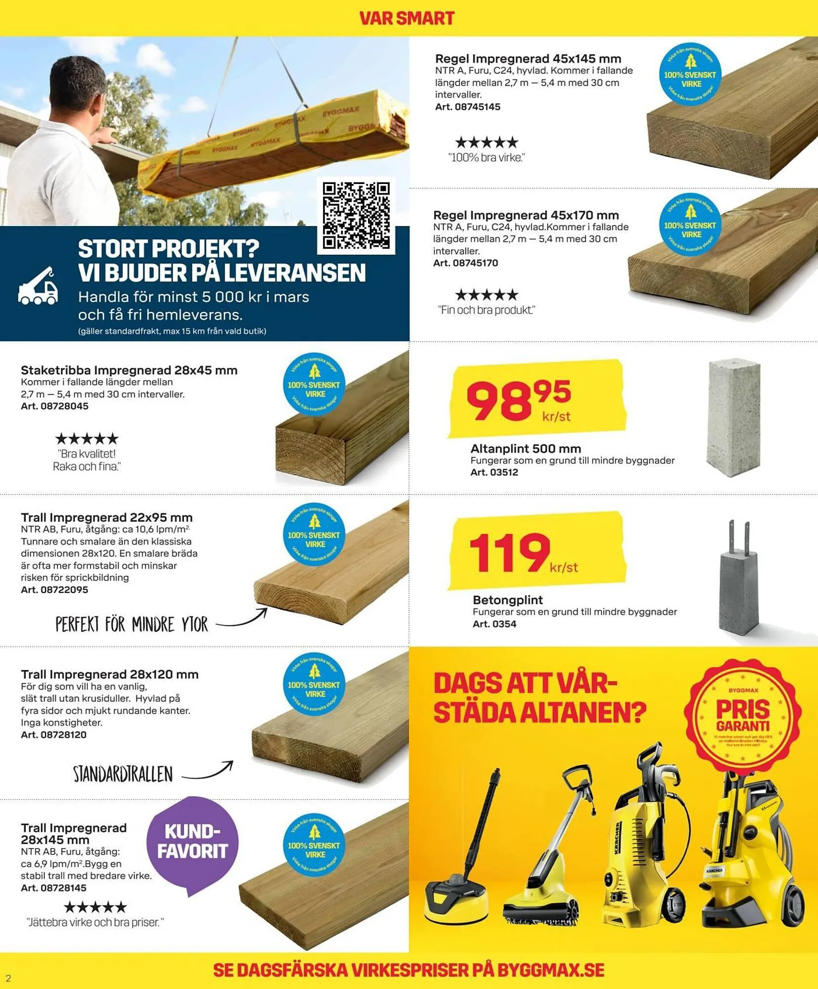 Byggmax reklamblad från 20 mars till 7 april 2026 - Reklamblad sidor 6