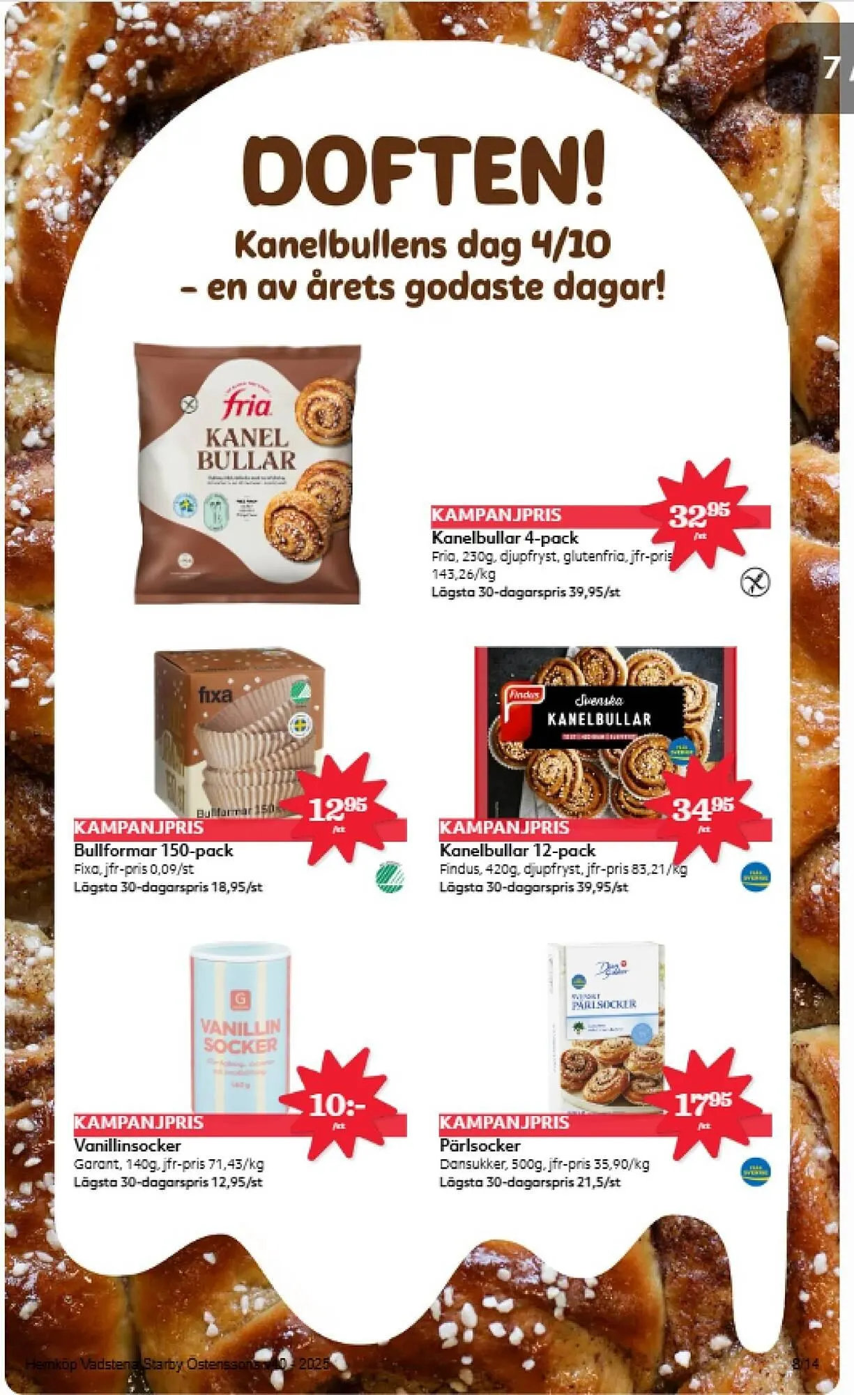 Hemköp reklamblad från 29 september till 5 oktober 2025 - Reklamblad sidor 8