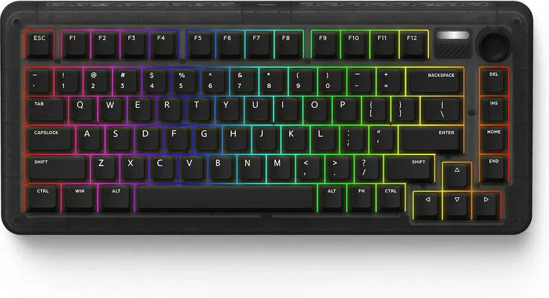 IQUNIX ZX75 Dark Side Wireless RGB Cherry Red