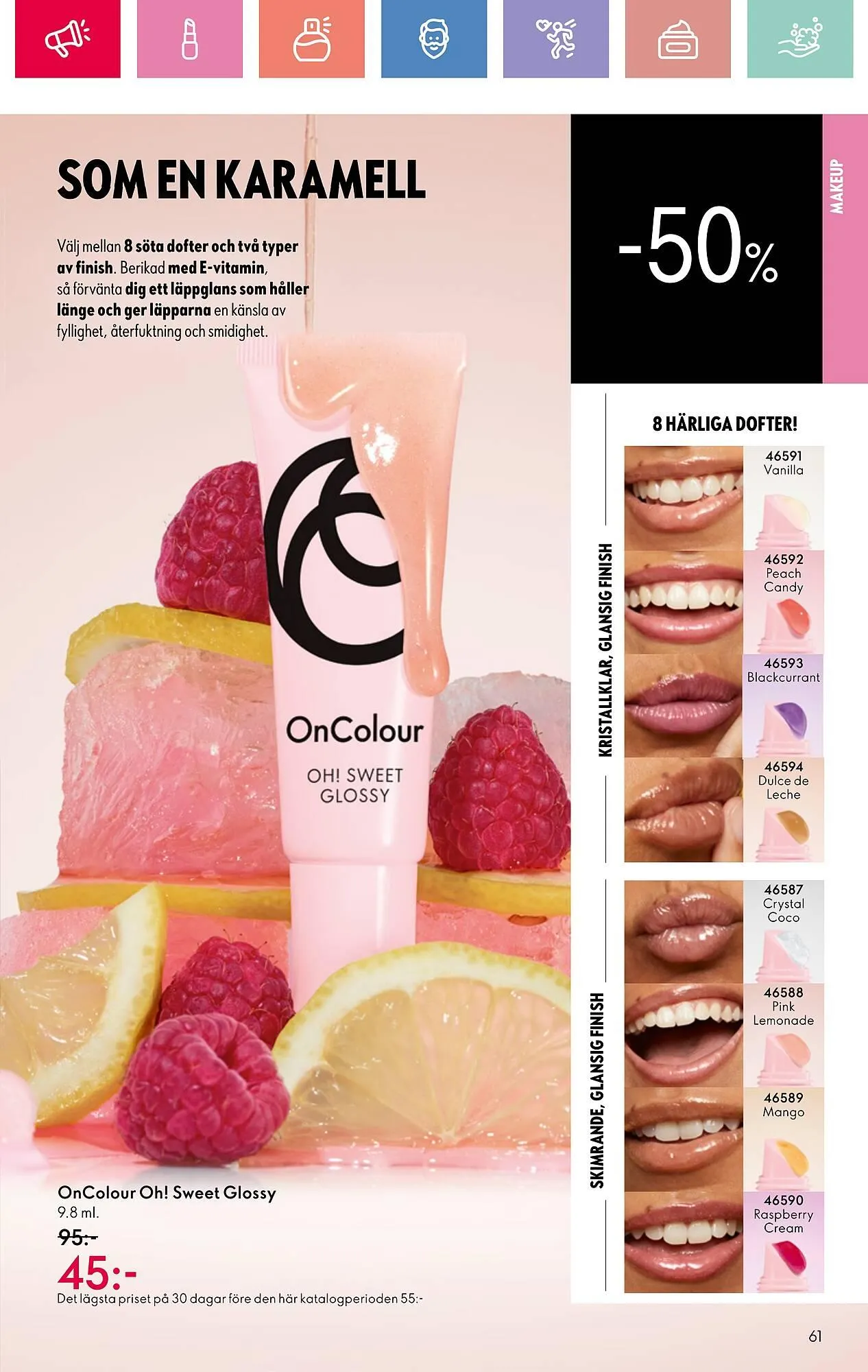 Oriflame reklamblad från 20 april till 9 maj 2025 - Reklamblad sidor 61