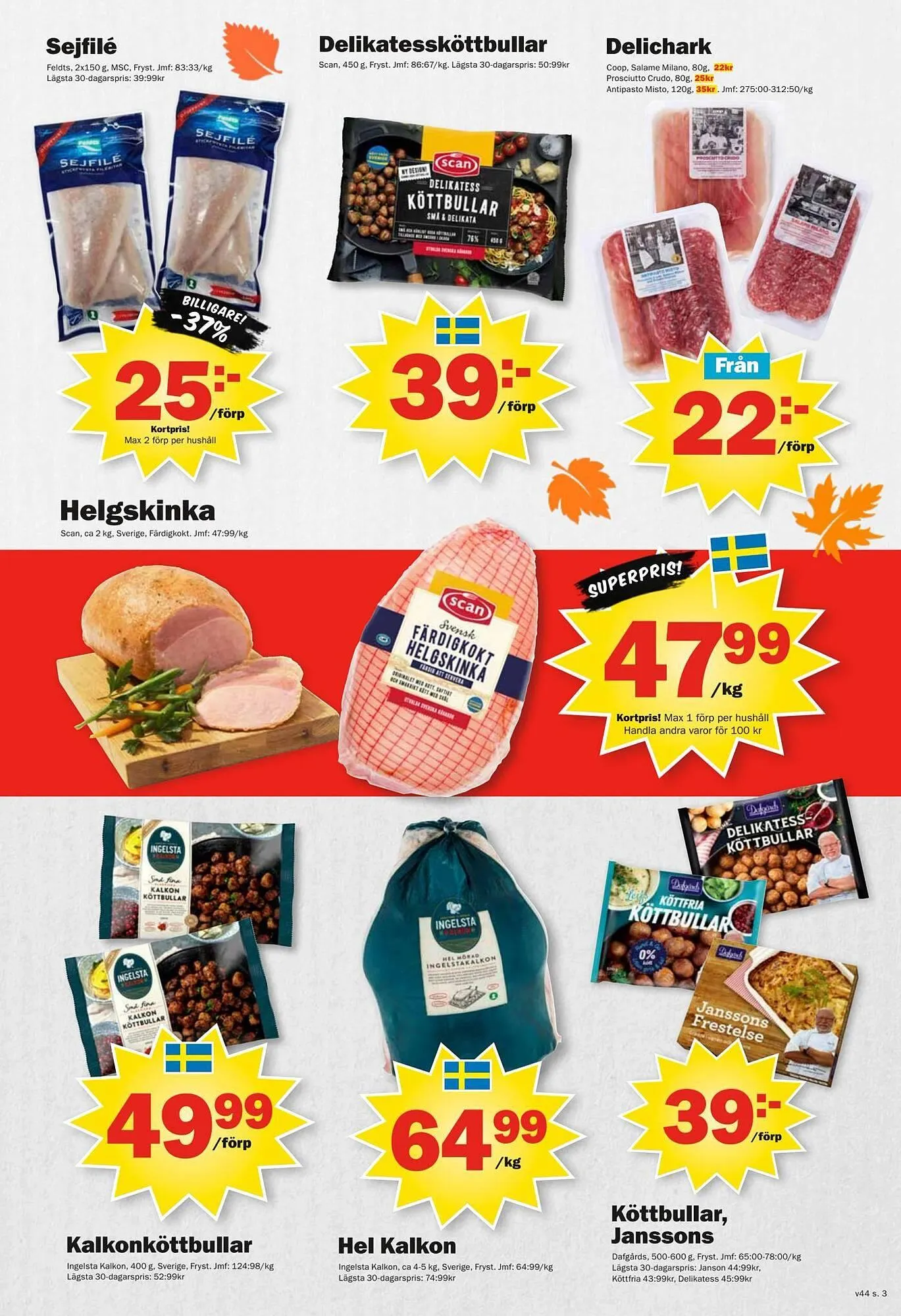 Pekås reklamblad från 27 oktober till 2 november 2025 - Reklamblad sidor 3