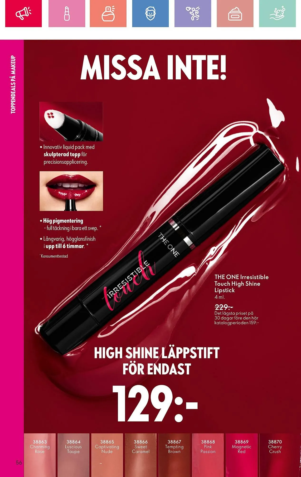 Oriflame reklamblad från 13 juli till 2 augusti 2025 - Reklamblad sidor 56