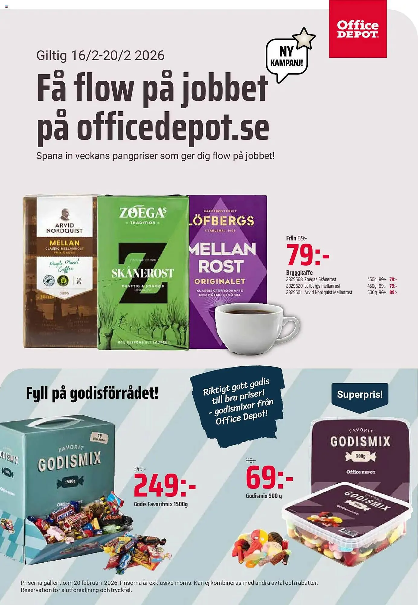 Office Depot reklamblad - 1