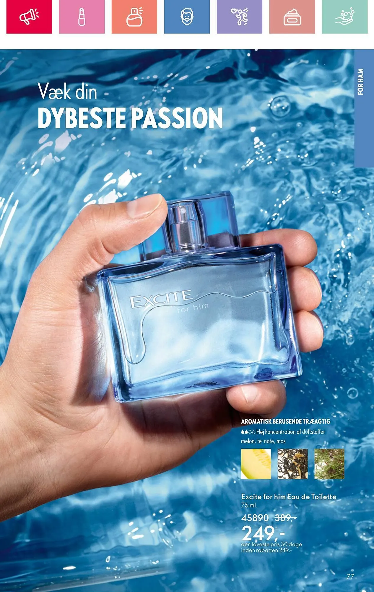 Oriflame reklamblad från 30 mars till 19 april 2025 - Reklamblad sidor 77