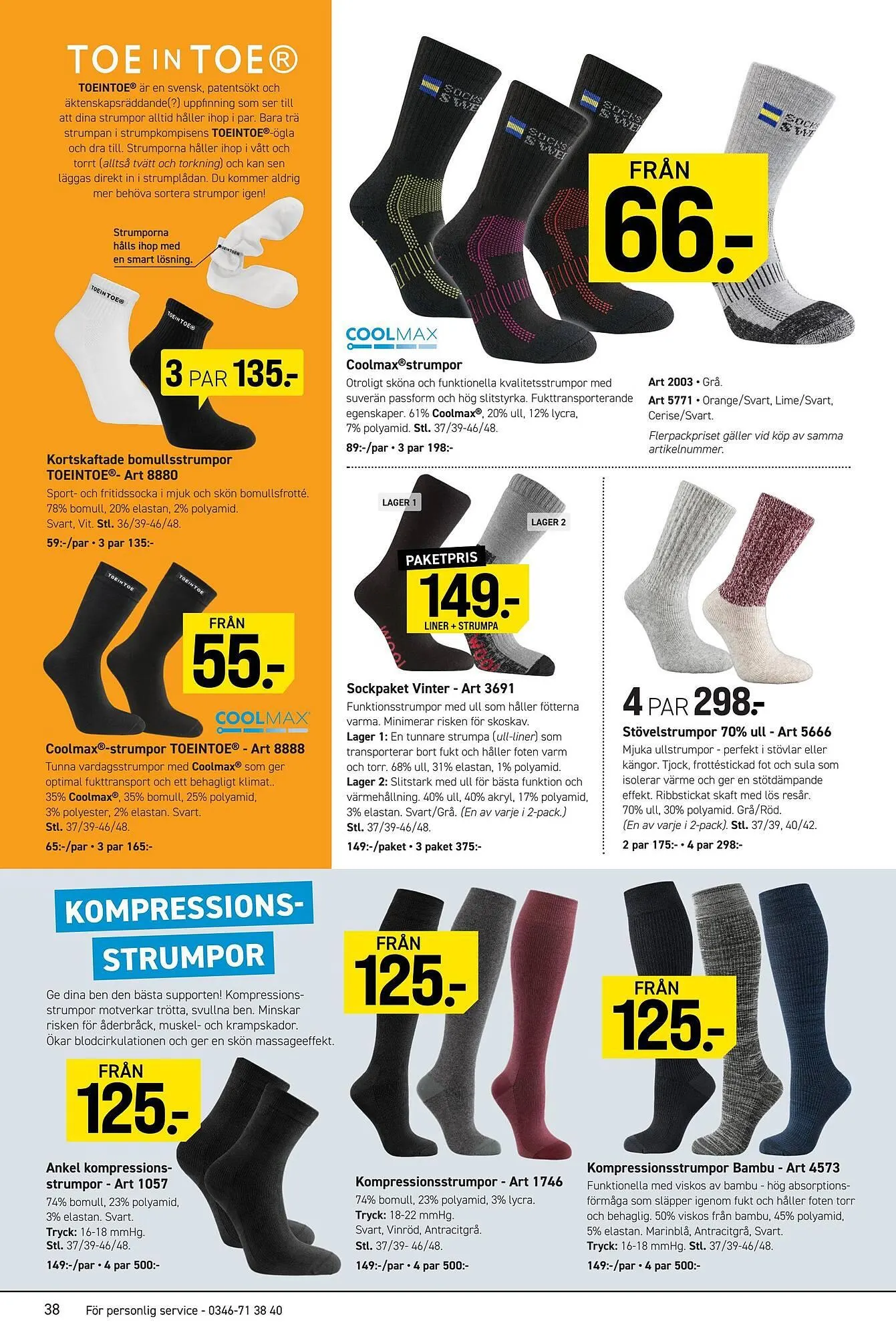 Engelsons reklamblad från 2 januari till 31 januari 2025 - Reklamblad sidor 38