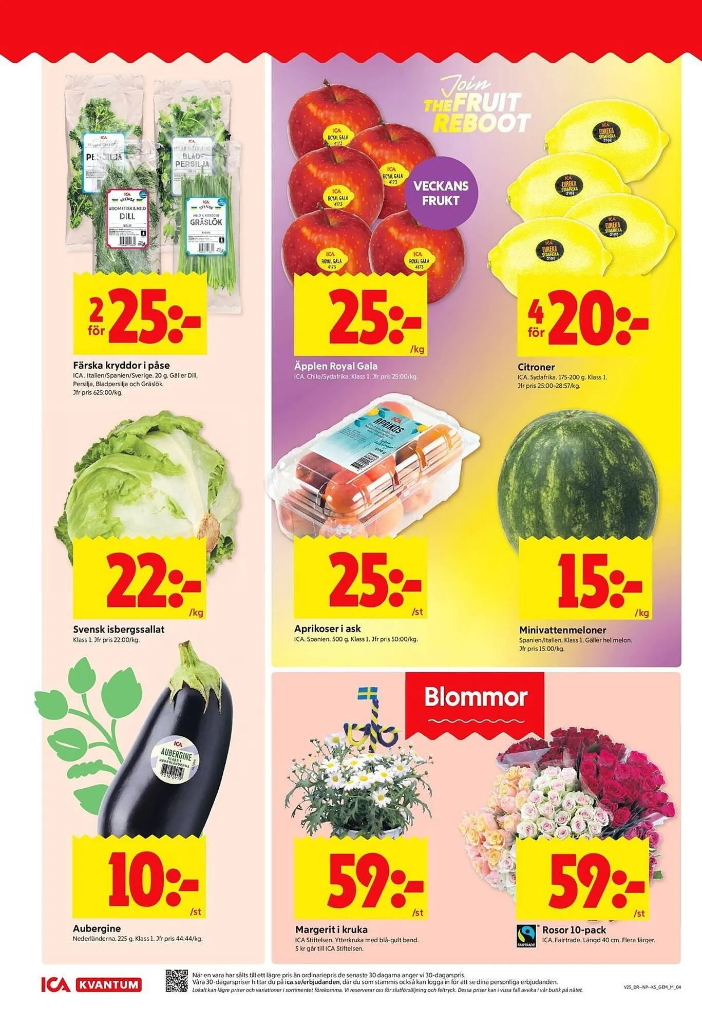 ICA Kvantum reklamblad från 16 juni till 22 juni 2025 - Reklamblad sidor 4