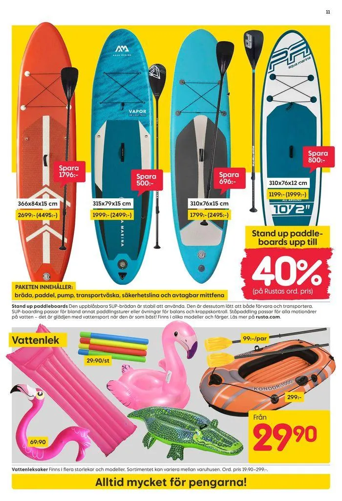 Rusta reklambad från 13 maj till 27 maj 2024 - Reklamblad sidor 11