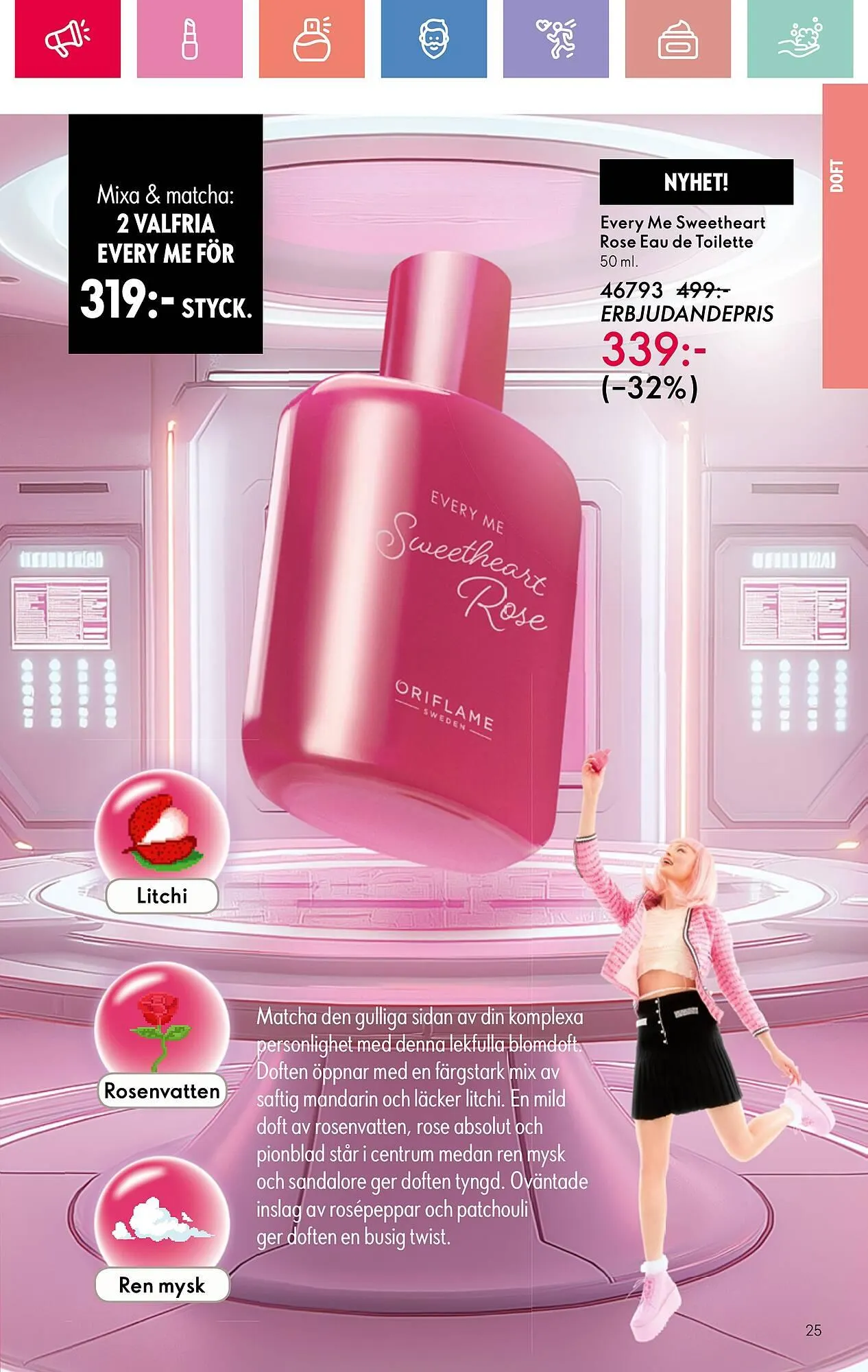 Oriflame reklamblad från 20 april till 9 maj 2025 - Reklamblad sidor 25