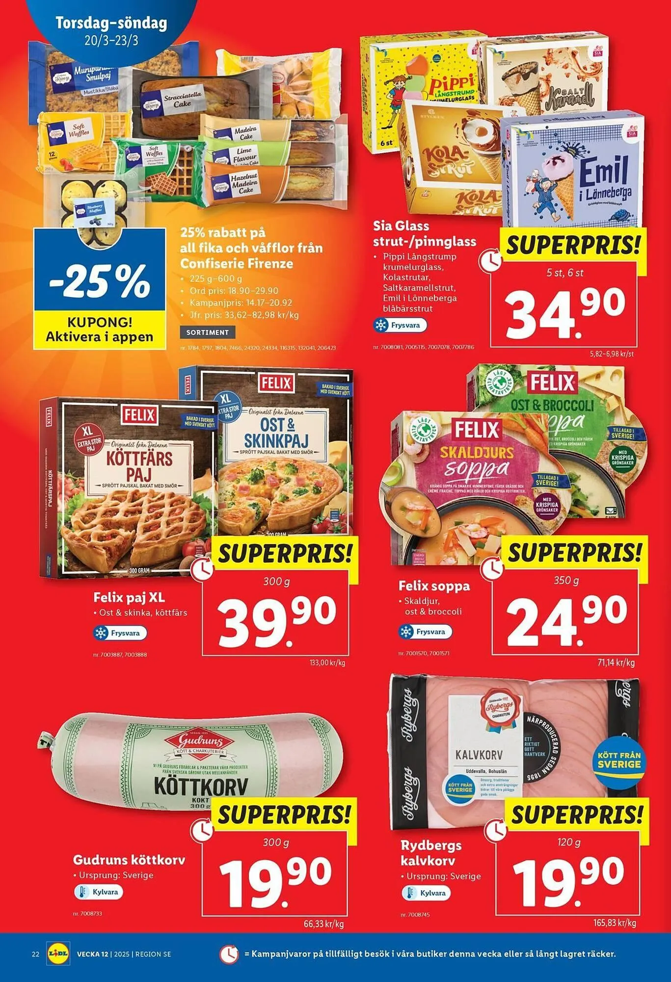 Lidl reklamblad från 17 mars till 23 mars 2025 - Reklamblad sidor 27