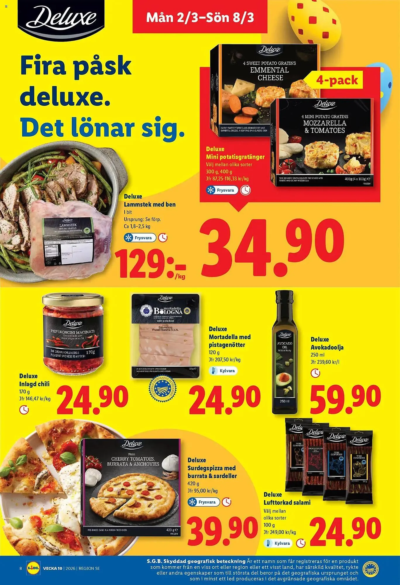 Lidl reklamblad från 2 mars till 8 mars 2026 - Reklamblad sidor 8