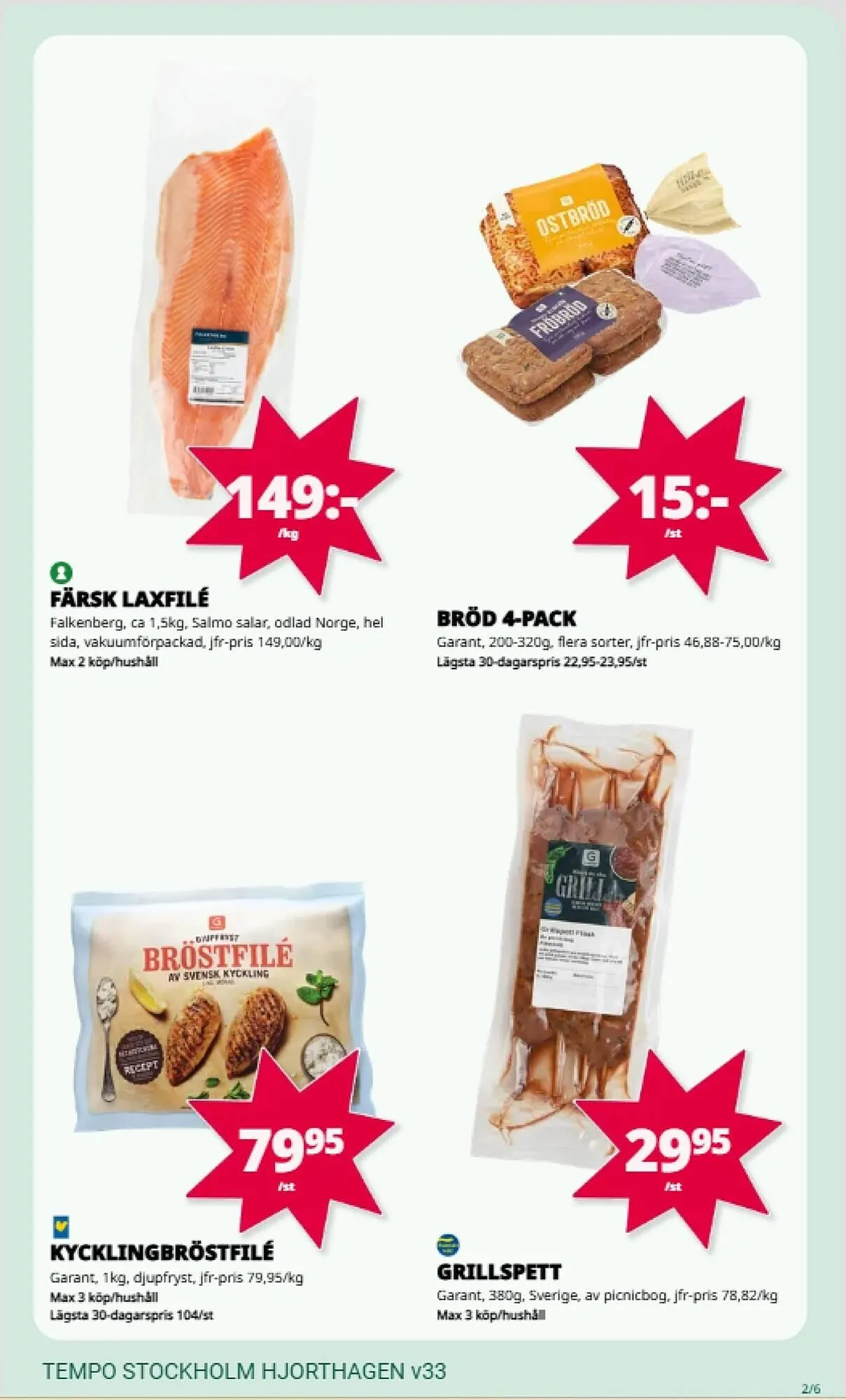 Tempo reklamblad från 11 augusti till 17 augusti 2025 - Reklamblad sidor 2