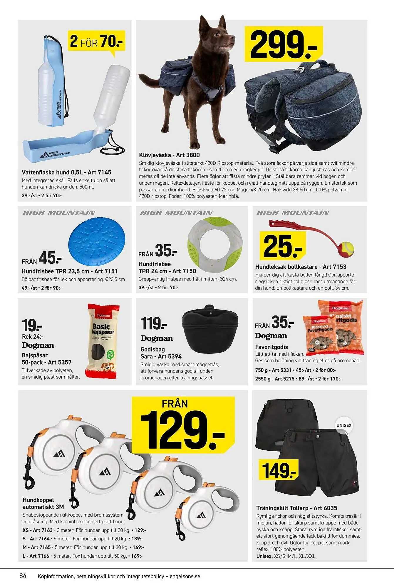 Engelsons katalog från 9 mars till 15 mars 2026 - Reklamblad sidor 84