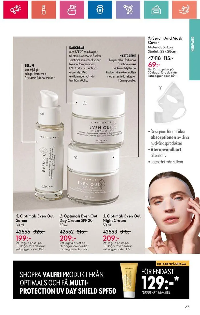 Oriflame reklamblad från 20 juni till 4 juli 2024 - Reklamblad sidor 67
