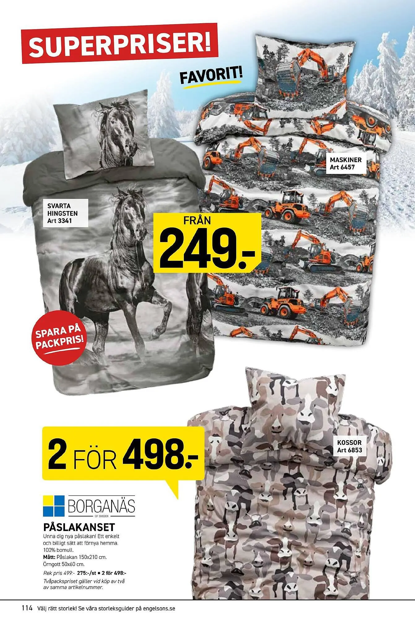 Engelsons reklamblad från 23 oktober till 30 november 2023 - Reklamblad sidor 114