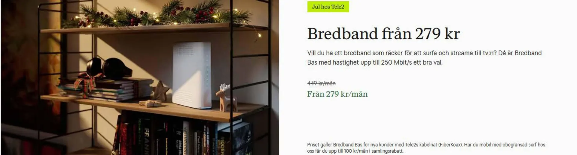 Tele2 reklamblad från 9 december till 24 december 2025 - Reklamblad sidor 1