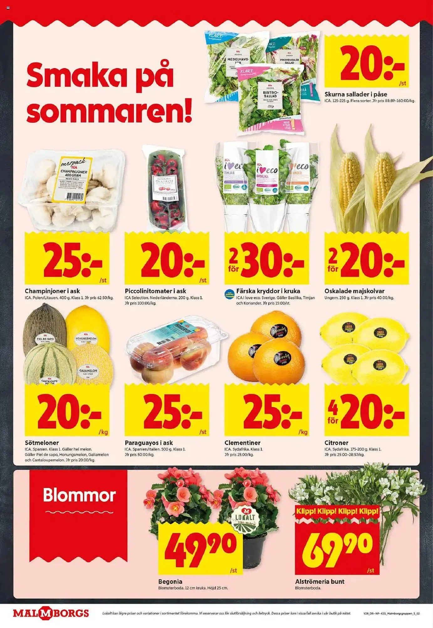 ICA Kvantum reklamblad från 7 juli till 13 juli 2025 - Reklamblad sidor 2