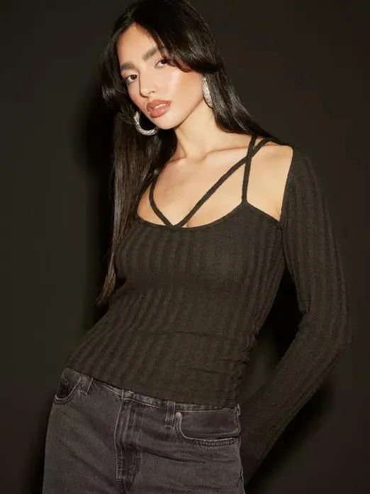 Structure Strap Top