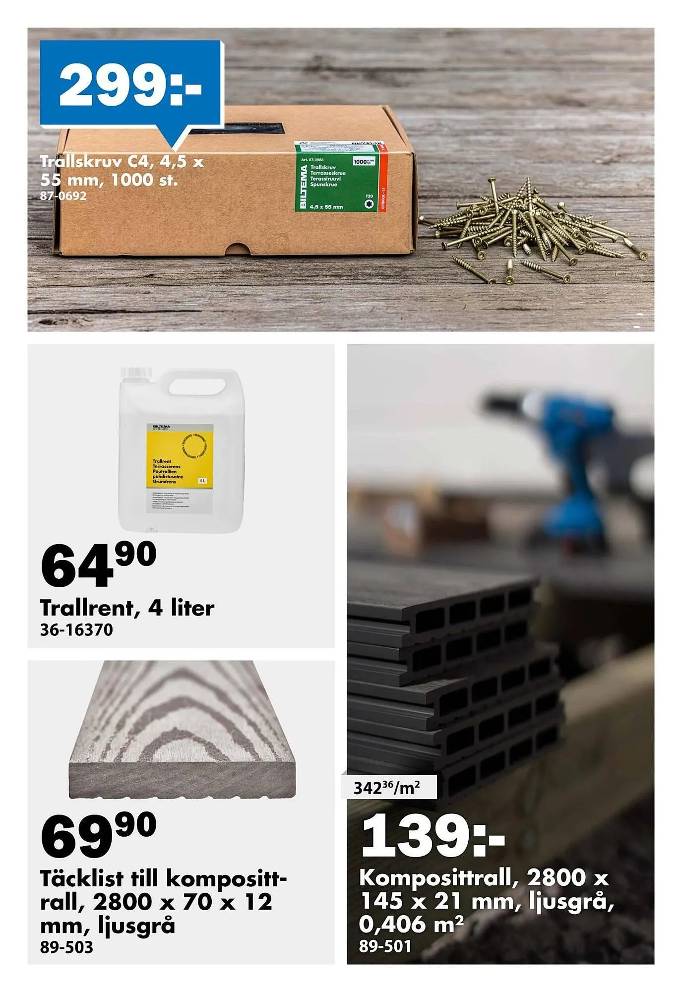 Biltema reklamblad från 27 juni till 24 juli 2025 - Reklamblad sidor 17